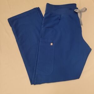 FIGS Kade Cargo Scrub Pants|Womens Large|Royal Blue
